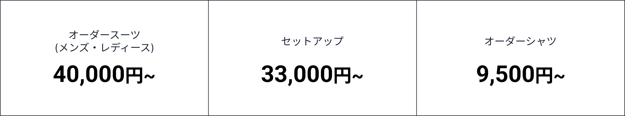 貸出料 0~5,000円/1着 ※クリーニング費用1着2000円(着用分のみ)