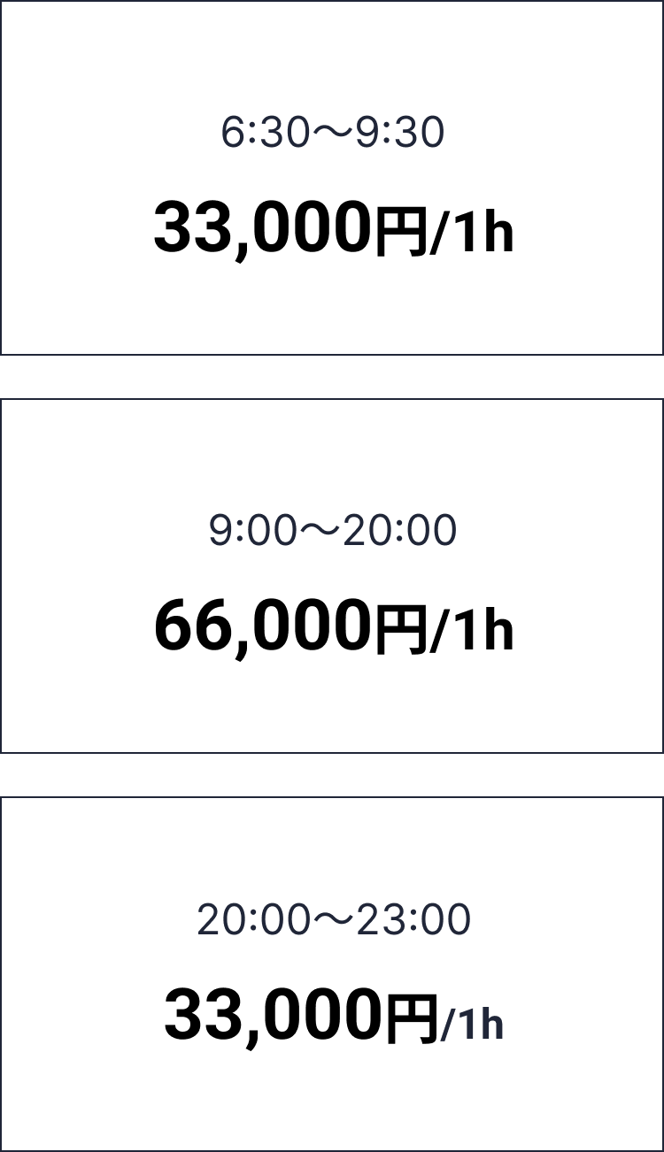 貸出料 0~5,000円/1着 ※クリーニング費用1着2000円(着用分のみ)