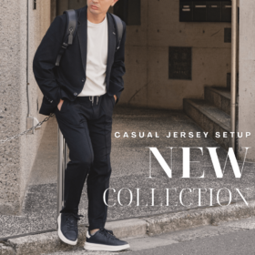 ジャージーセットアップ　カジュアルセットアップ 新作商品