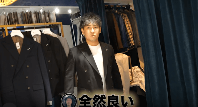 けーさんとたろー着用スーツ