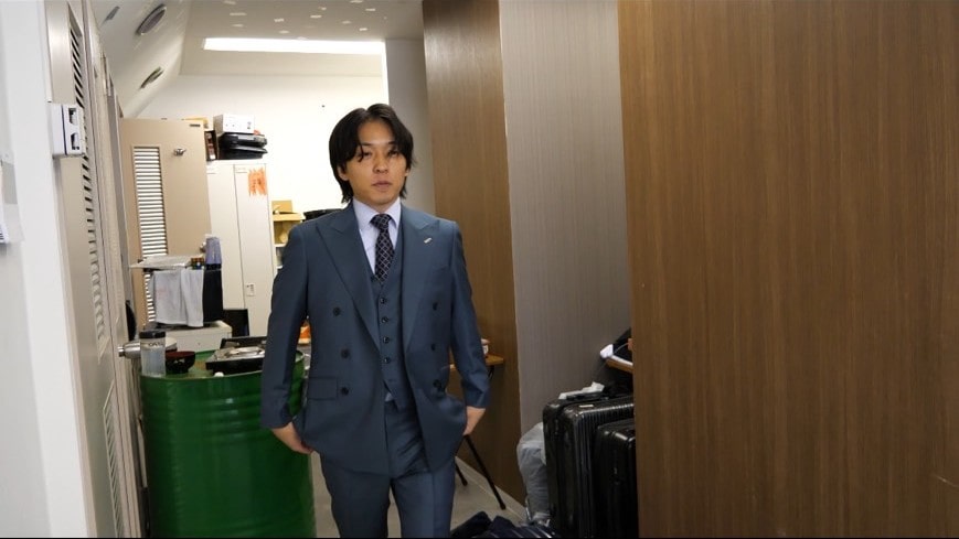 けーさんとたろー　オーダースーツプレゼント
