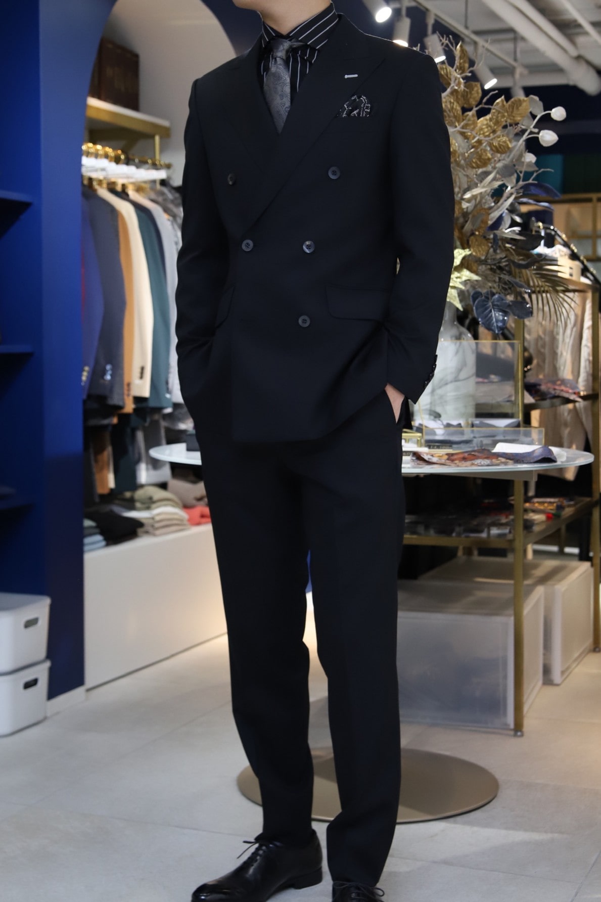 成人式スーツ お客様スーツ ブラックスーツ