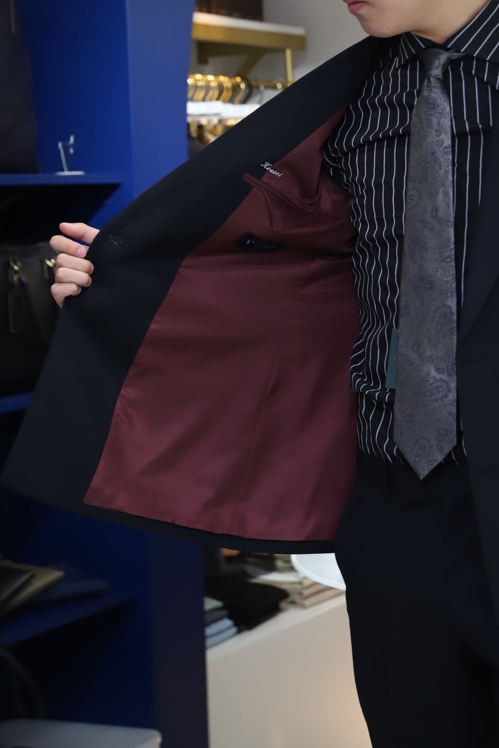 成人式スーツ お客様スーツ ブラックスーツ