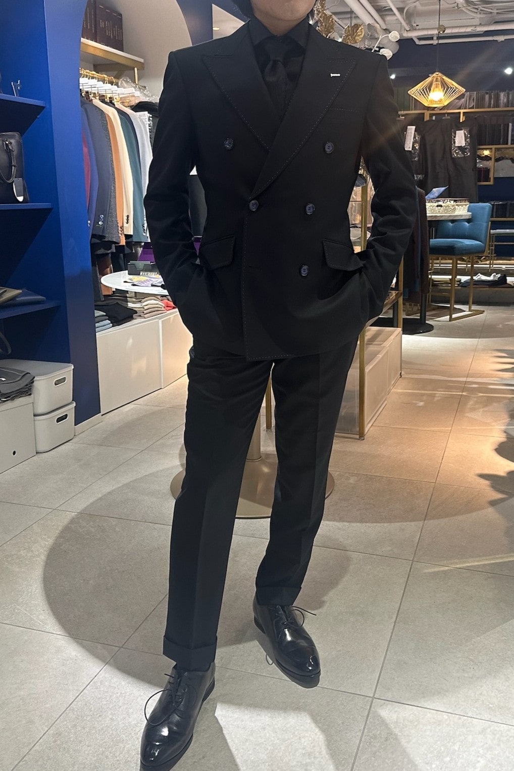 成人式スーツ お客様スーツ ブラックスーツ