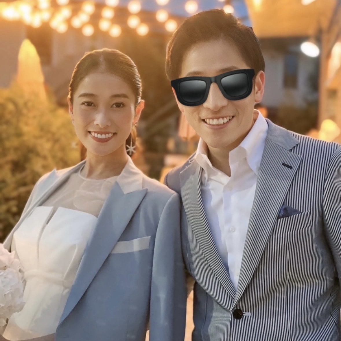 結婚式衣装 オーダースーツ オーダージャケット シアサッカースーツ バイカラースーツ