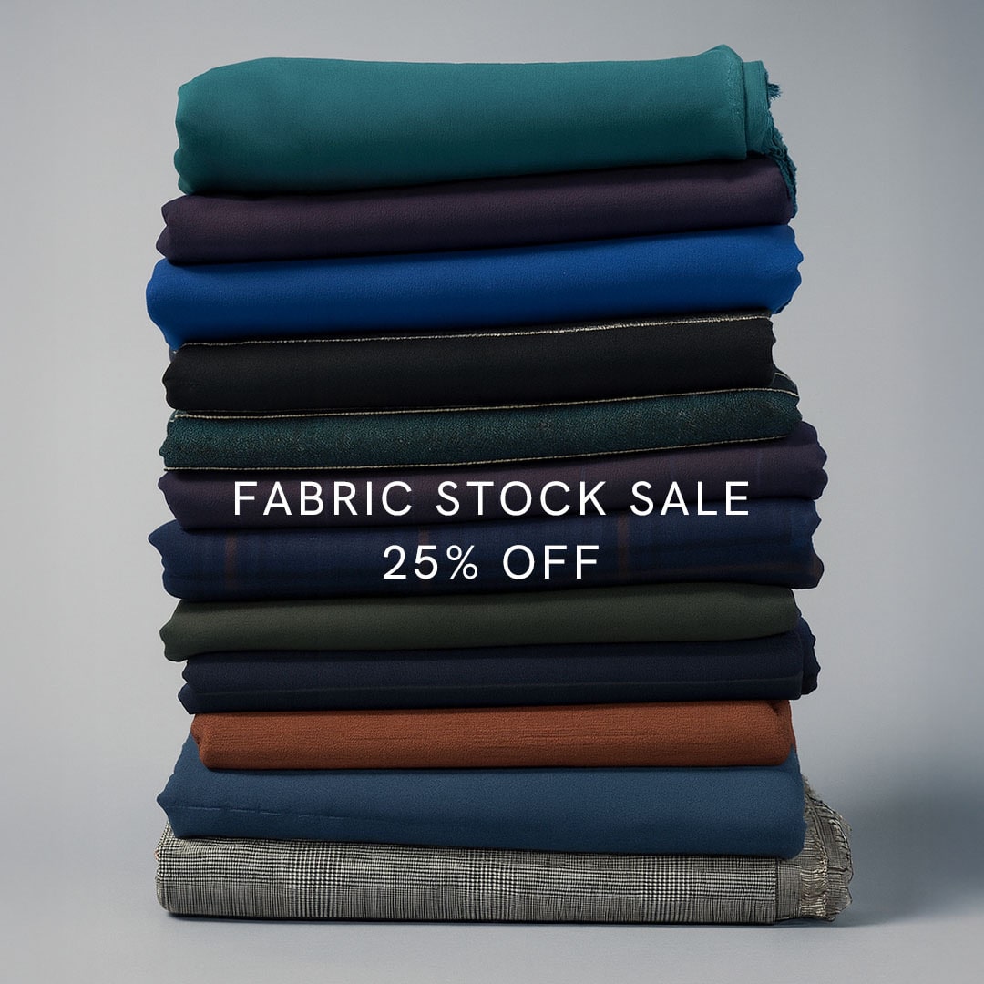 在庫生地セール　高級生地　オーダースーツ