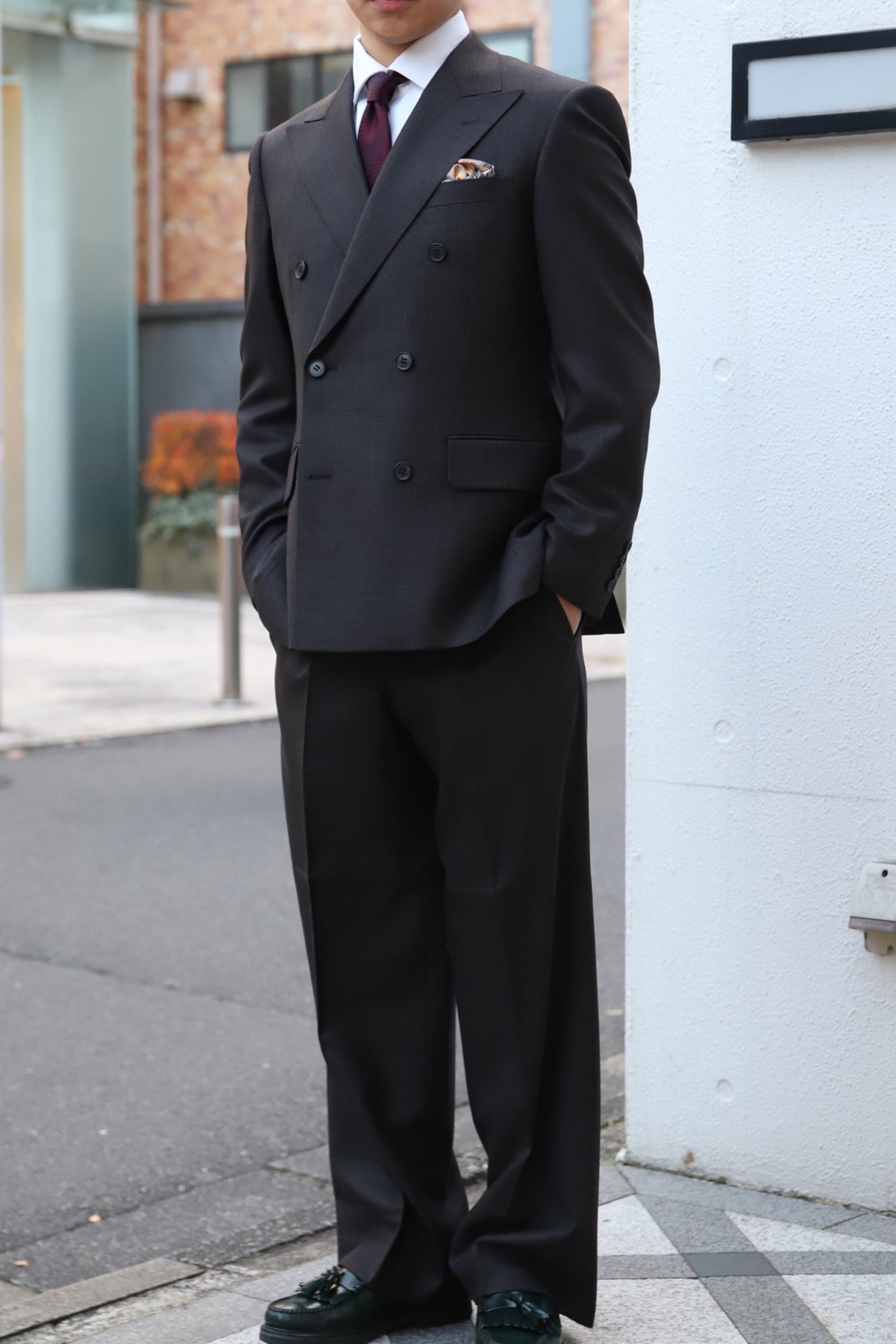 成人式スーツ　お客様スーツ　オーバーサイズスーツ