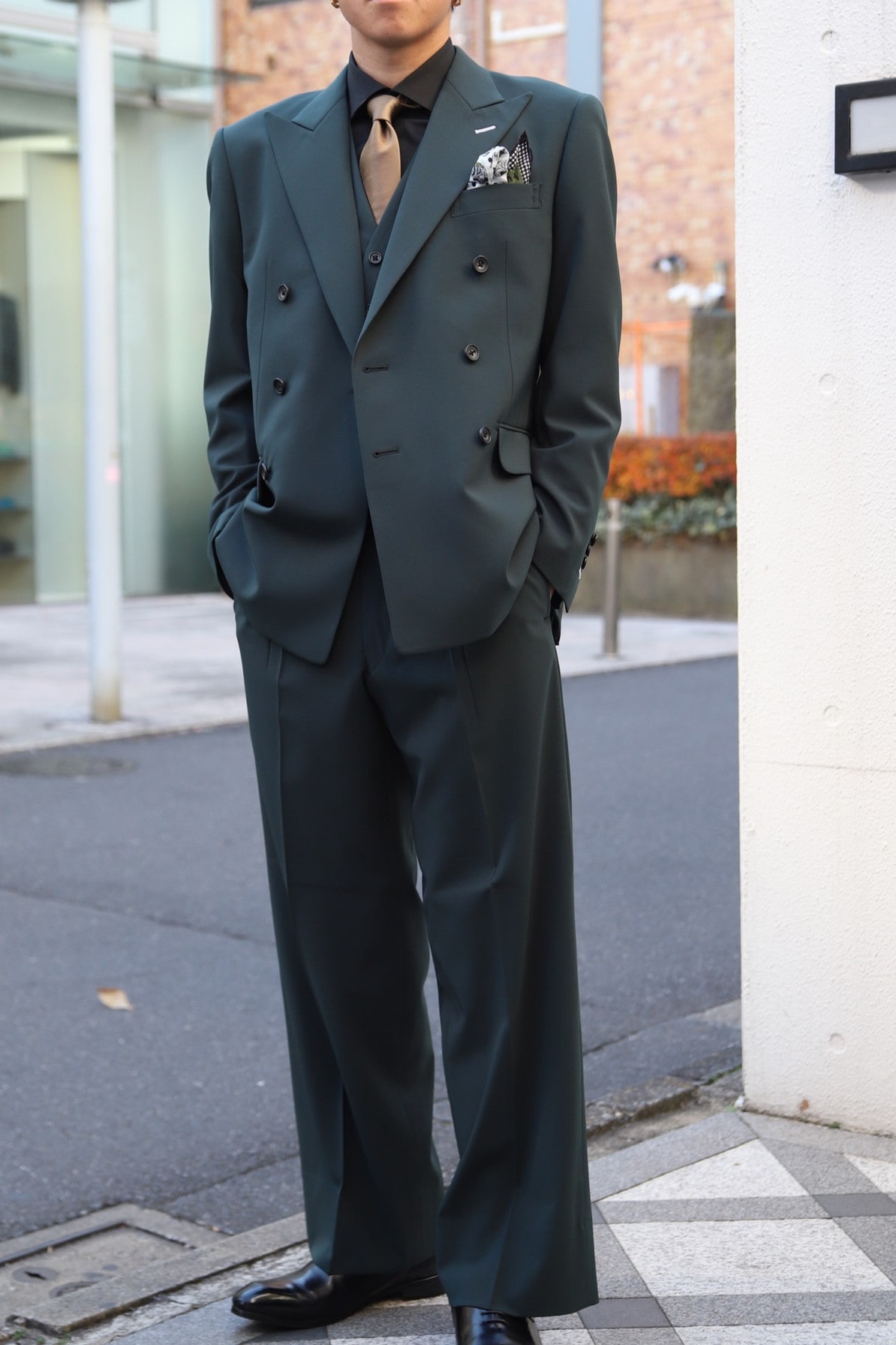 成人式スーツ　お客様スーツ　オーバーサイズスーツ