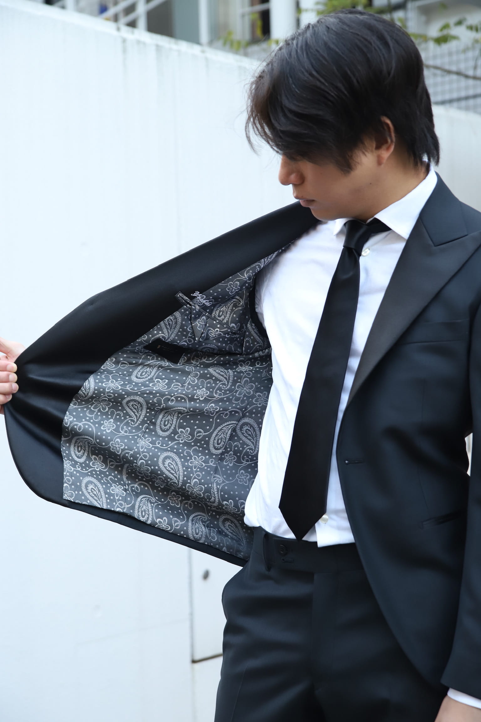 七原嘉輝 ブレイキングダウン オーダースーツ タキシード