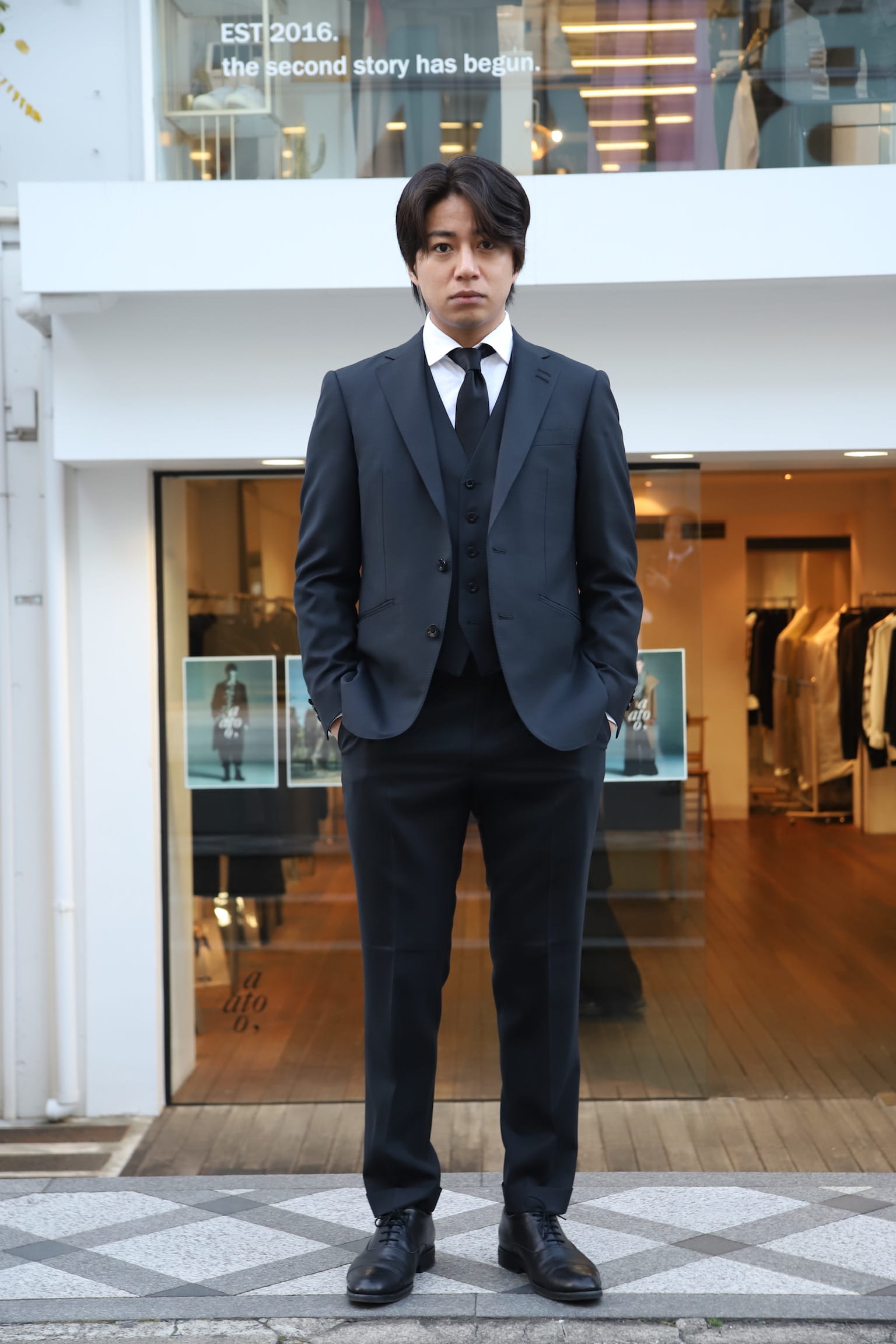 七原嘉輝　ブレイキングダウン　オーダースーツ　タキシード