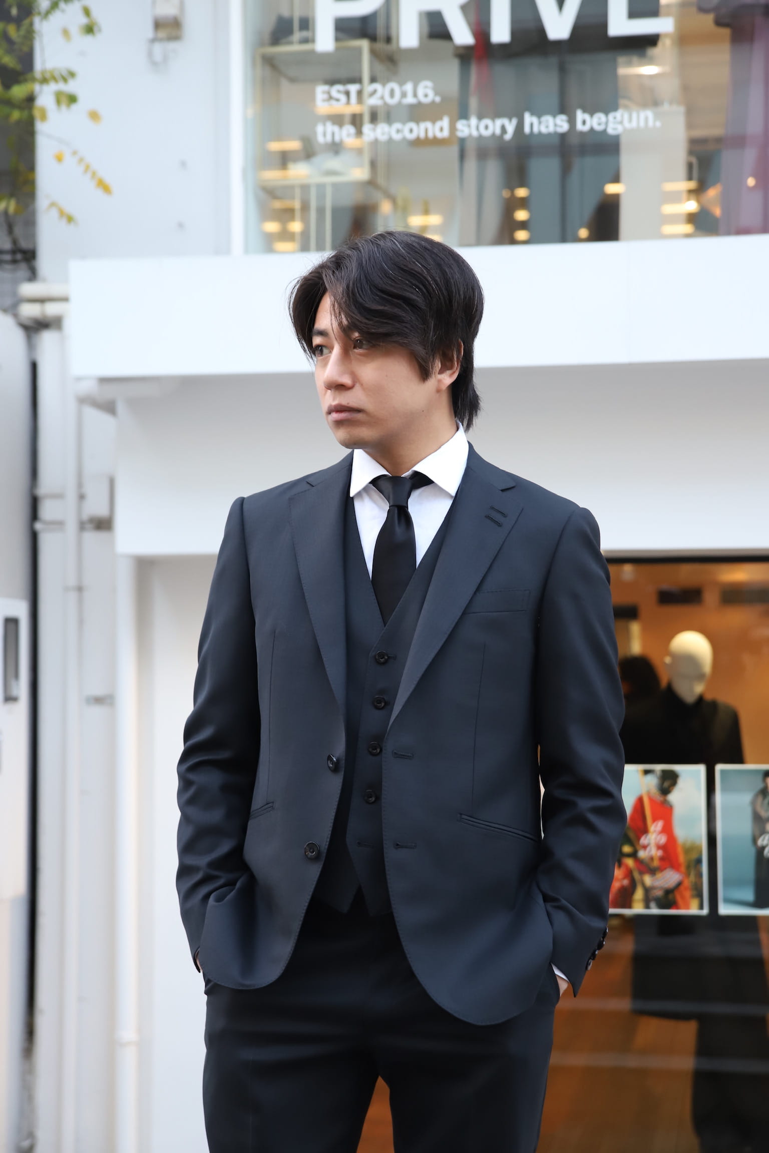 七原嘉輝 ブレイキングダウン オーダースーツ タキシード