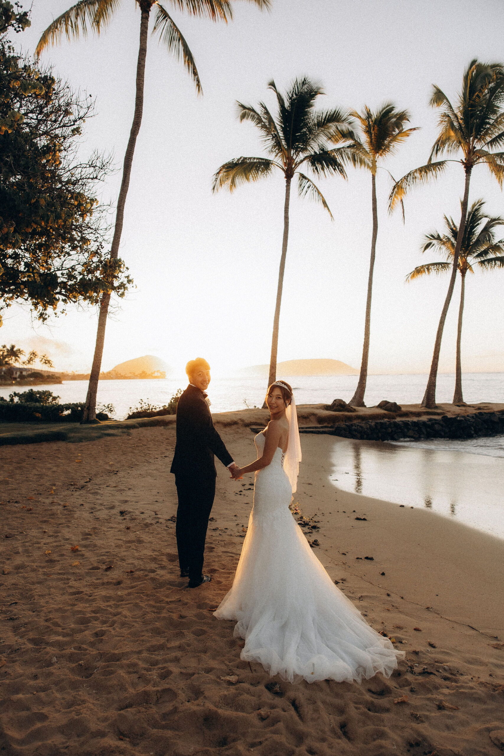 お客様スーツ ウェディングスーツ 黒スーツ ハワイ挙式