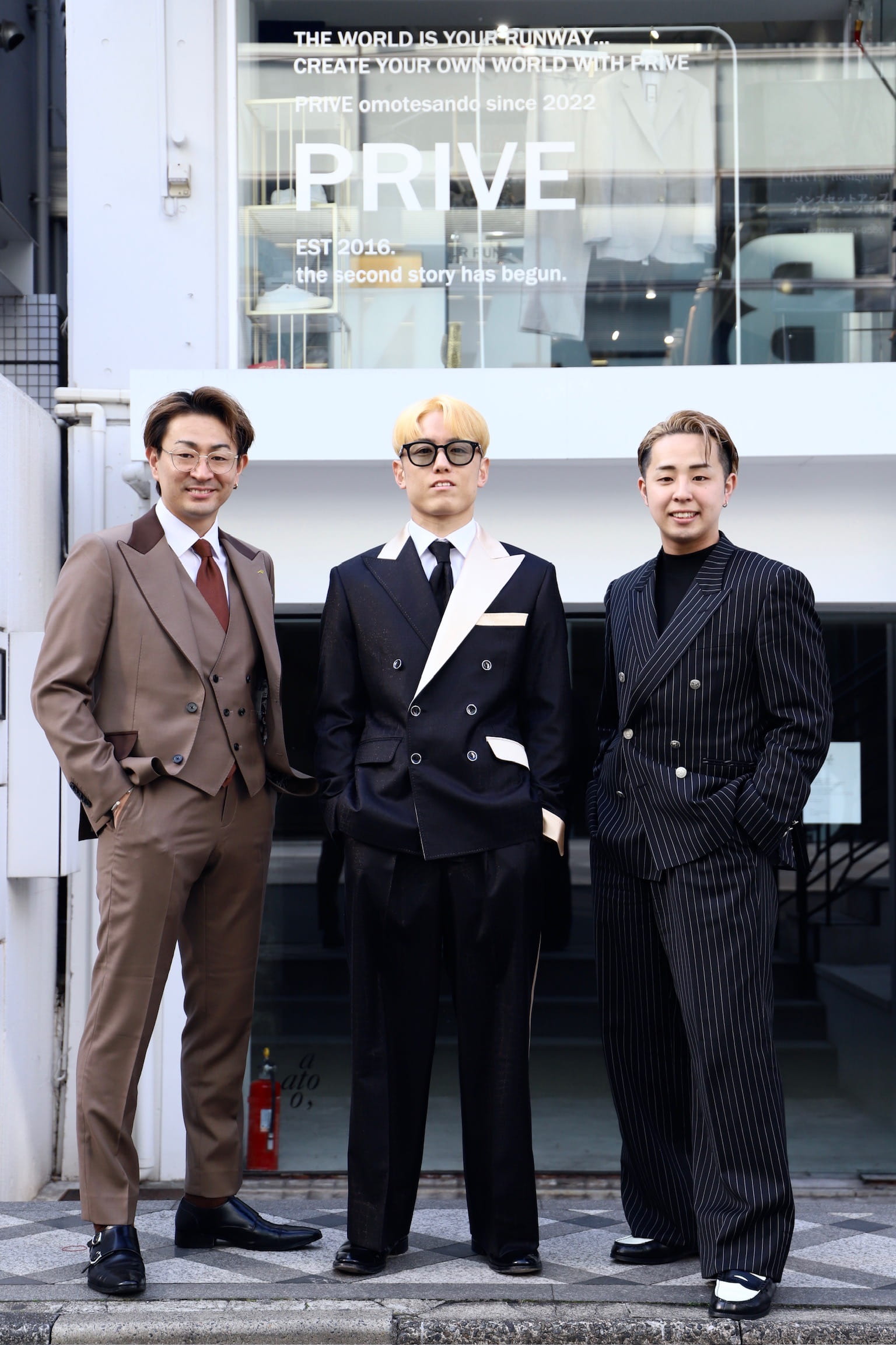 井原良太郎 ブレイキングダウン ブラックスーツ ゴールド切り替えスーツ 派手スーツ オーバーサイズスーツ ブラウンスーツ オーダースーツ