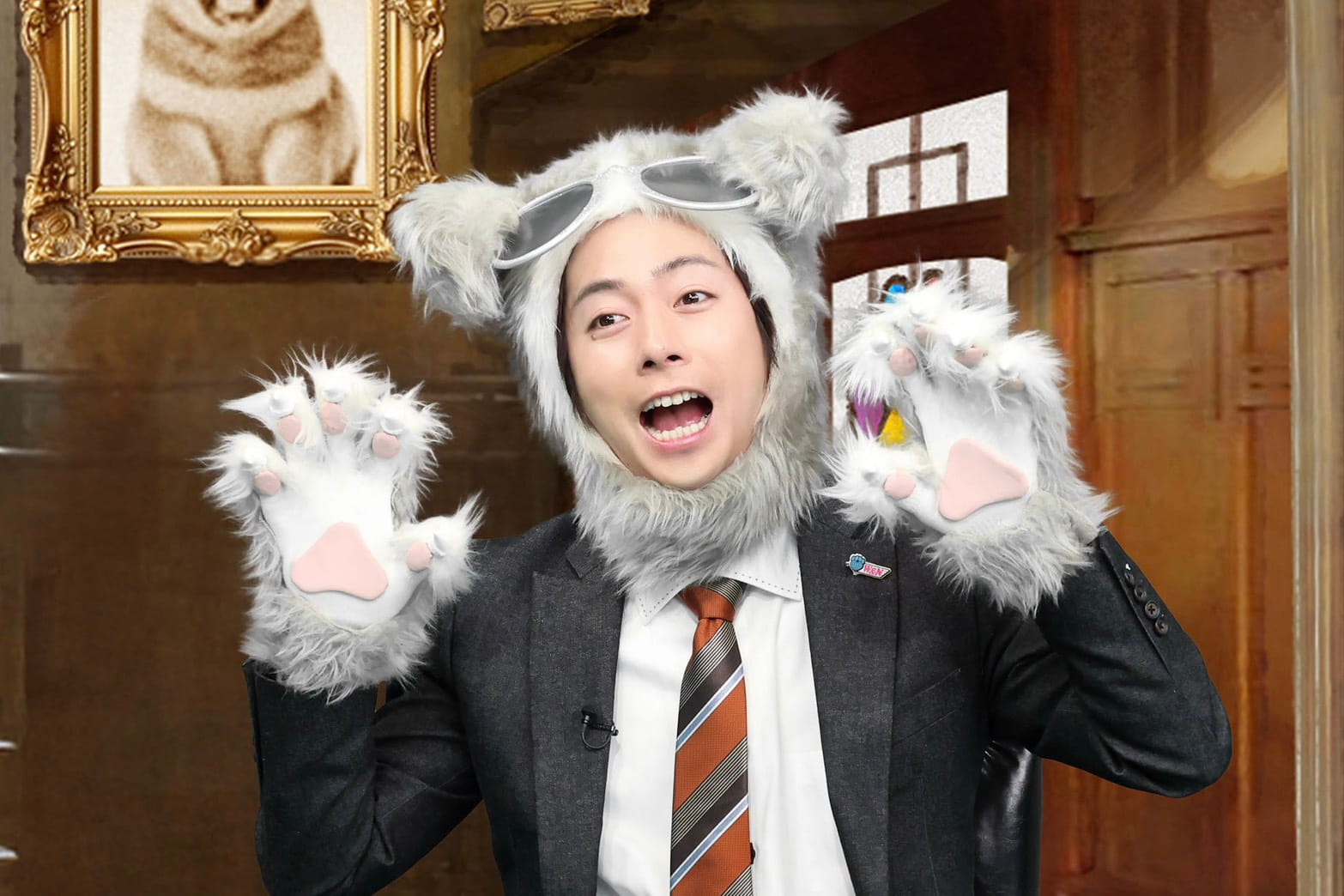 亀梨くんのワンにゃフル！　河合郁人　メディア掲載情報　デニムスーツ　セットアップ　　　