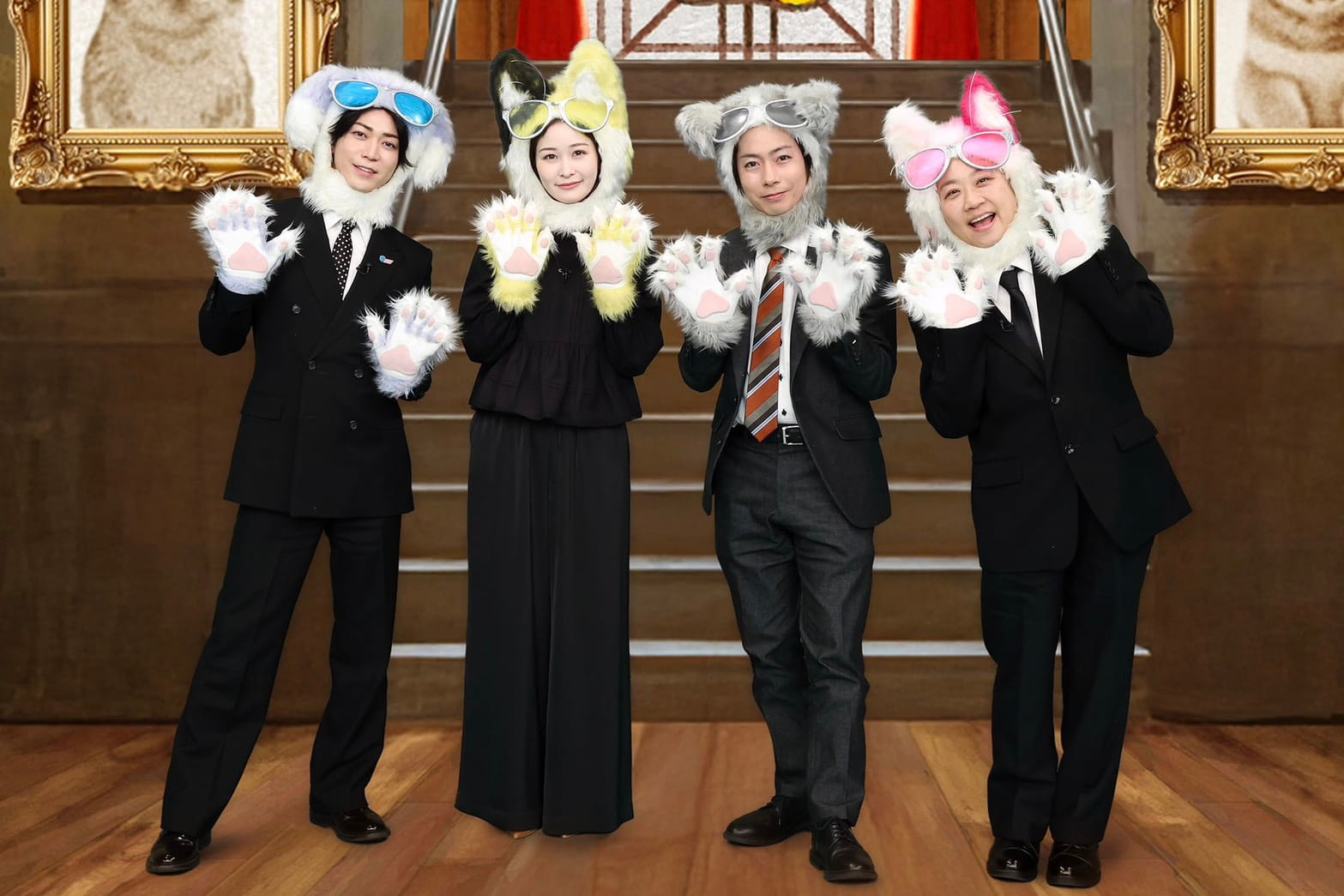 亀梨くんのワンにゃフル！　河合郁人　メディア掲載情報　デニムスーツ　セットアップ　　　