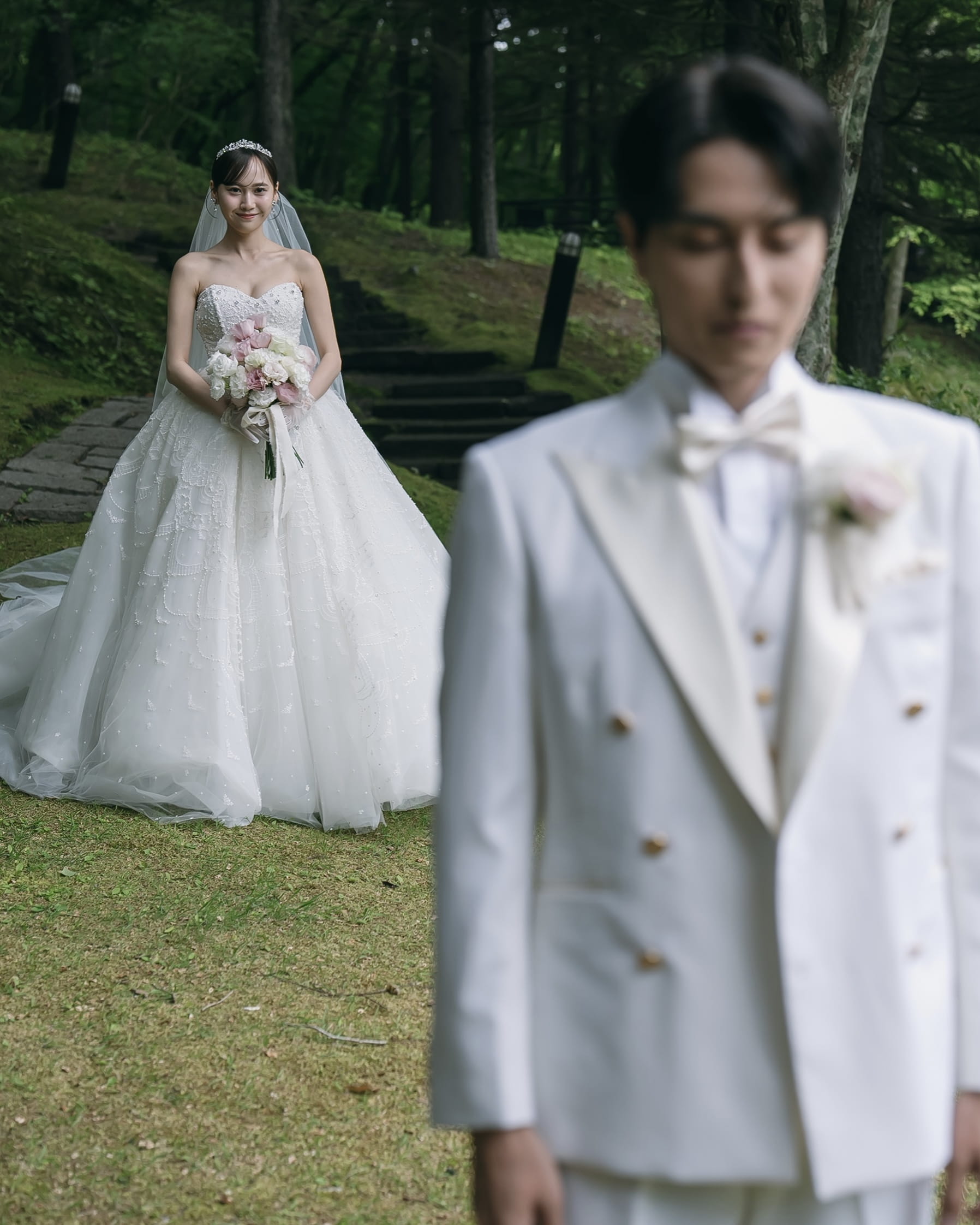 キムイオハウス 結婚式 オーダータキシード オーダースーツ インフルエンサー Youtuber ウェディングフォト ガーデンウェディング